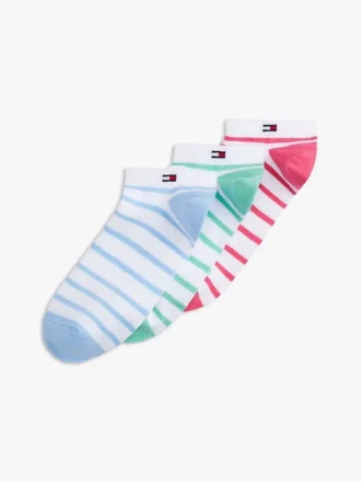 Stripe Sport Enkelsokken 3-pack