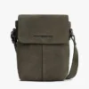 Suède crossbodytas met klep Suède crossbodytas met klep