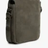 Suède crossbodytas met klep Suède crossbodytas met klep