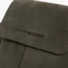 Suède crossbodytas met klep Suède crossbodytas met klep