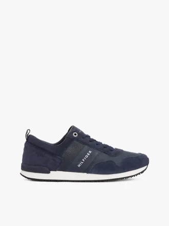 Suède mix ton-sur-ton Tommy sneaker