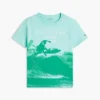 Surf-T-shirt met logo voor kinderen Surf-T-shirt met logo voor kinderen