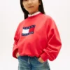 Sweatshirt met golvend vlaglogo voor kinderen Sweatshirt met golvend vlaglogo voor kinderen