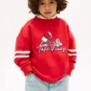 Sweatshirt met golvende vlagprint voor kinderen Sweatshirt met golvende vlagprint voor kinderen