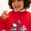 Sweatshirt met golvende vlagprint voor kinderen Sweatshirt met golvende vlagprint voor kinderen