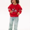 Sweatshirt met golvende vlagprint voor kinderen Sweatshirt met golvende vlagprint voor kinderen
