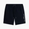 Sweatshort met geborduurd Tommy-logo