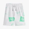 Sweatshort met gemengd logo voor kinderen