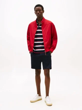 Sweatshort met vlaglogo