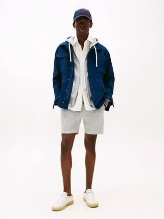Sweatshort met vlaglogo