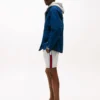 Sweatshort met vlaglogo