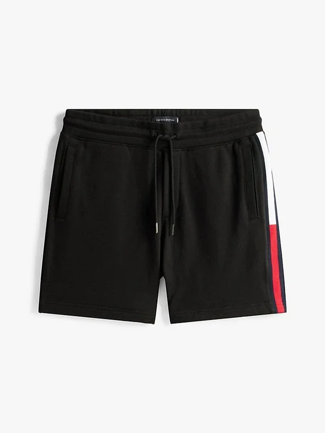 Sweatshort met vlaglogo Sweatshort met vlaglogo