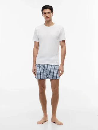 T-shirt & geweven korte pyjama cadeauset T-shirt & geweven korte pyjama cadeauset