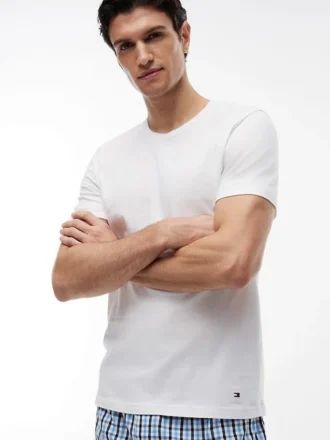 T-shirt & geweven korte pyjama cadeauset T-shirt & geweven korte pyjama cadeauset
