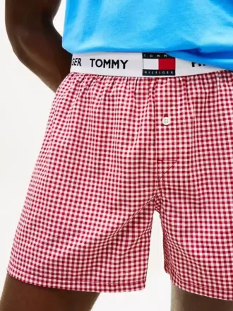 T-shirt & geweven korte Shorts-pyjamaset T-shirt & geweven korte Shorts-pyjamaset