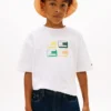 T-shirt met 3D-logoprint voor kinderen T-shirt met 3D-logoprint voor kinderen