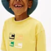 T-shirt met 3D-logoprint voor kinderen T-shirt met 3D-logoprint voor kinderen