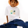 T-shirt met 3D-logoprint voor kinderen T-shirt met 3D-logoprint voor kinderen