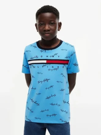 T-shirt met all-over print voor kinderen