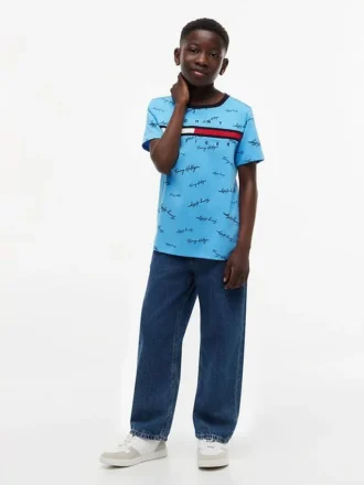 T-shirt met all-over print voor kinderen