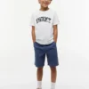 T-shirt met bloemenprint en Tommy-logo voor kinderen T-shirt met bloemenprint en Tommy-logo voor kinderen