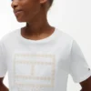 T-shirt met bloemenvlag voor kinderen