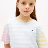 T-shirt met gemengde strepen voor kinderen T-shirt met gemengde strepen voor kinderen