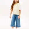 T-shirt met gemengde strepen voor kinderen