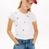 T-shirt met geribde boorden en geborduurde ster voor kinderen T-shirt met geribde boorden en geborduurde ster voor kinderen