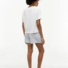 T-shirt met korte mouwen & korte pyjamaspet T-shirt met korte mouwen & korte pyjamaspet