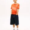 T-shirt met monogram en strepen voor kinderen T-shirt met monogram en strepen voor kinderen