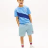 T-shirt met monogram en strepen voor kinderen T-shirt met monogram en strepen voor kinderen