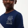 T-shirt met monogram en strepen voor kinderen T-shirt met monogram en strepen voor kinderen