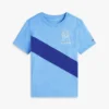 T-shirt met monogram en strepen voor kinderen T-shirt met monogram en strepen voor kinderen