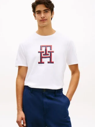 T-shirt met monogramlogo T-shirt met monogramlogo