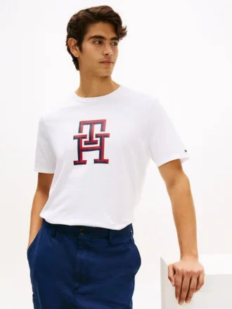 T-shirt met monogramlogo T-shirt met monogramlogo