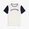 T-shirt met monotype-logo en kleurblokken voor kinderen T-shirt met monotype-logo en kleurblokken voor kinderen