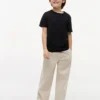 T-shirt met ronde hals voor kinderen T-shirt met ronde hals voor kinderen