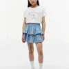 T-shirt met Tommy-logo met strass voor kinderen T-shirt met Tommy-logo met strass voor kinderen
