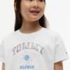 T-shirt met Tommy-logo met strass voor kinderen T-shirt met Tommy-logo met strass voor kinderen