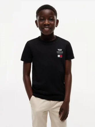 T-shirt met Tommy x Cadillac F1® Team-logo voor kinderen
