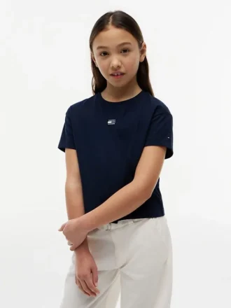 T-shirt met vlag in dezelfde kleur voor kinderen T-shirt met vlag in dezelfde kleur voor kinderen