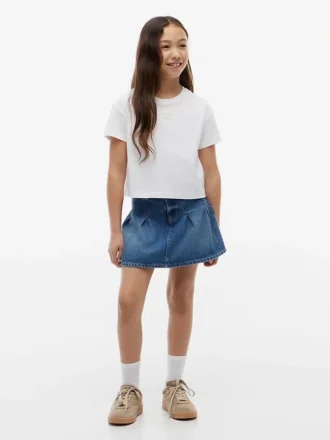 T-shirt met vlag in dezelfde kleur voor kinderen