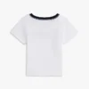 T-shirt met vlaggenstrepen en logo voor baby’s T-shirt met vlaggenstrepen en logo voor baby’s