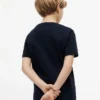 T-shirt met vlaggenstrepen en logo voor kinderen T-shirt met vlaggenstrepen en logo voor kinderen