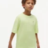 T-shirt met vlaglogo in dezelfde kleur voor kinderen T-shirt met vlaglogo in dezelfde kleur voor kinderen
