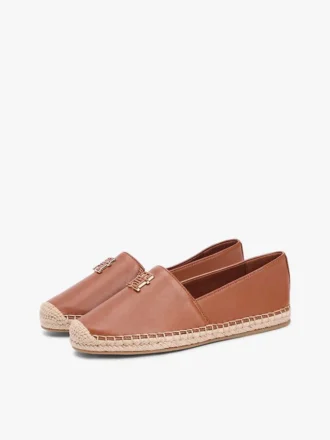 TH Monogram leren espadrilles