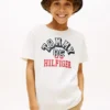 Tommy Arch-logo T-shirt voor kinderen Tommy Arch-logo T-shirt voor kinderen