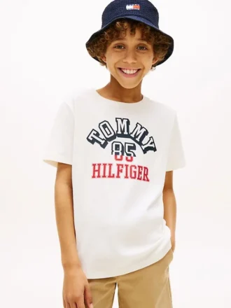 Tommy Arch-logo T-shirt voor kinderen Tommy Arch-logo T-shirt voor kinderen