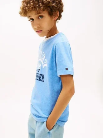 Tommy Arch-logo T-shirt voor kinderen Tommy Arch-logo T-shirt voor kinderen